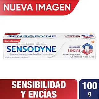 Crema Dental Sensodyne Sensibilidad Encias