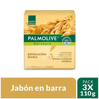 Jabon Baño Palmolive Avena Y Azucar