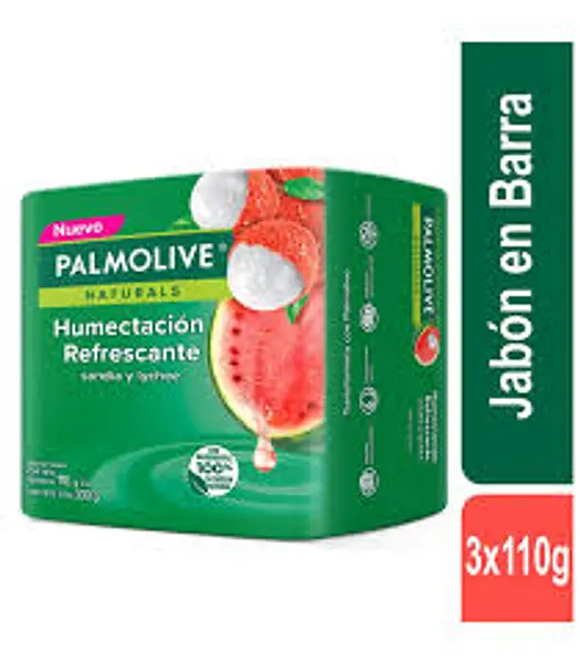 Jabon Baño Palmolive Sandia Lichi