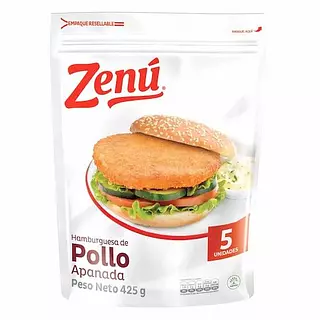 Hamburguesa Apanada Zenú