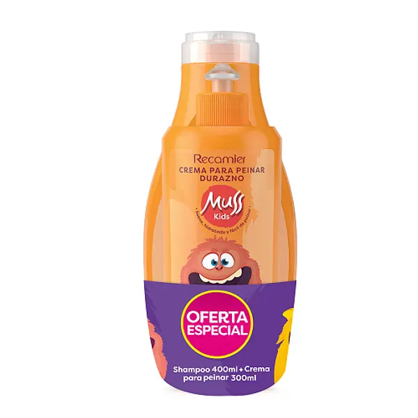 Shampoo Recamier Muss Baby Durazno