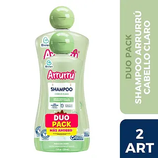 Shampoo Arruru Cabello Claro