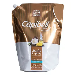 Jabon Liquido Capibell Coco