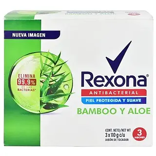Jabon Baño Rexona Bamboo