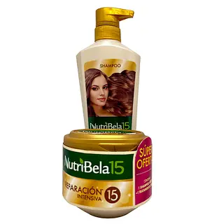 Shampoo Nutribela Reparacion Intensiva + Tratamiento + Acond