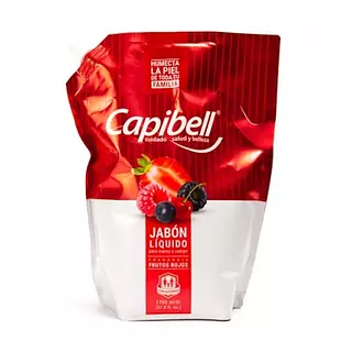 Jabón de Baño Liquido Capibell Frutos del Bosque 1700