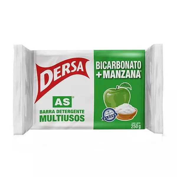 Jabón Dersa Bicarbonato y Manzana