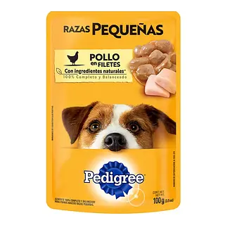 Pedigree Razas Pequeñas Pollo