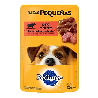 Pedigree Razas Pequeñas Carne