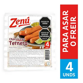 Zenu Chorizo Con Ternera