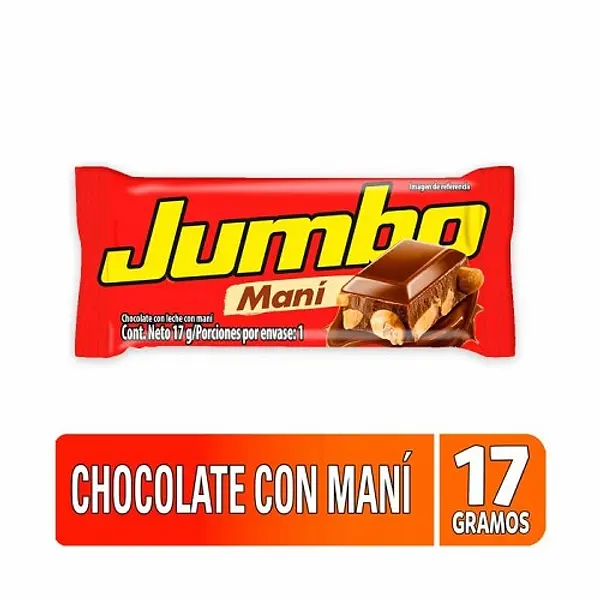 Chocolatina Jet Jumbo Mani Mini