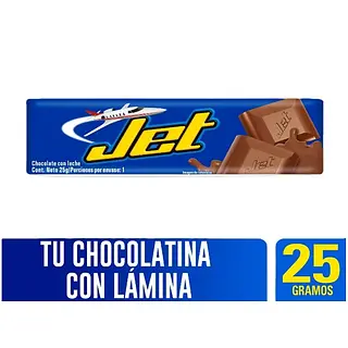 Chocolatina Jet Leche