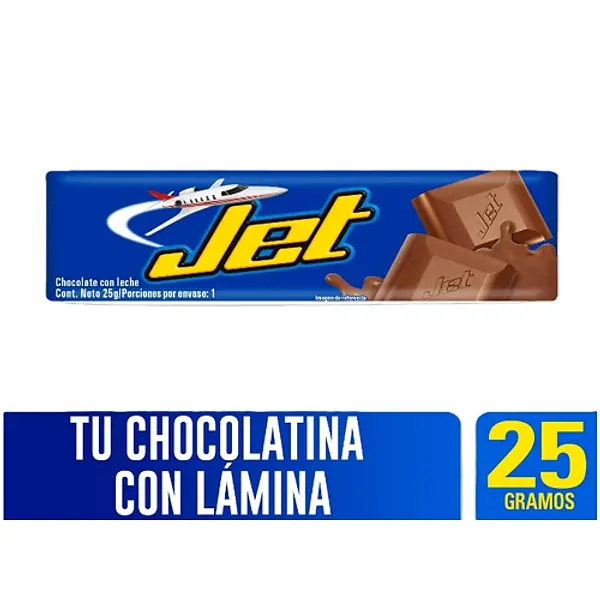 Chocolatina Jet Leche