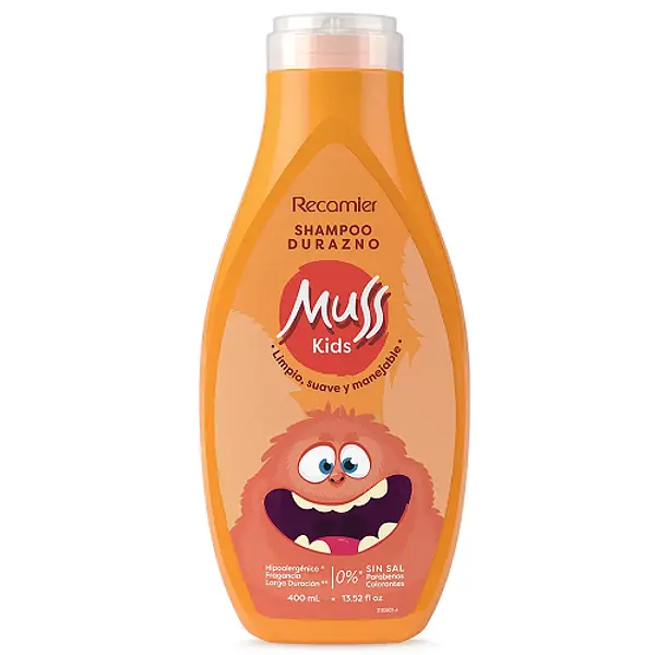 Shampoo Recamier Muss Kids Durazno