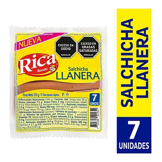 Rica Salchicha Llanera