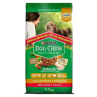 Pur Dog Chow Adultos Razas Pequeñas Oferta