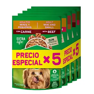 Alim Hum Dogchow Mini Surtidos Paquete X 5 Unidades