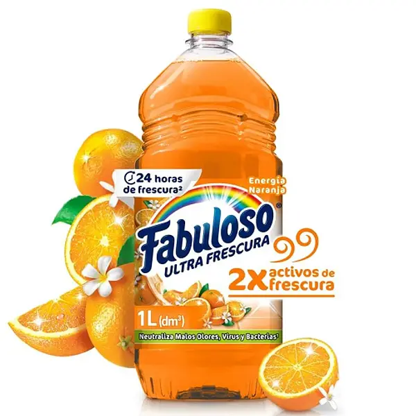 Desinfectante Fabuloso Orange Energy