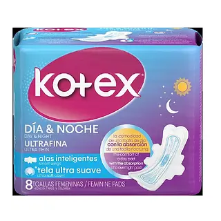 Toallas Higienicas Kotex Dia Noche