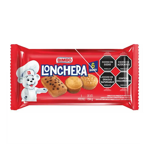Bimbo Lonchera Ponquesitos