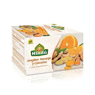 Aromatica Hindu Jengibre Naranja Curcuma