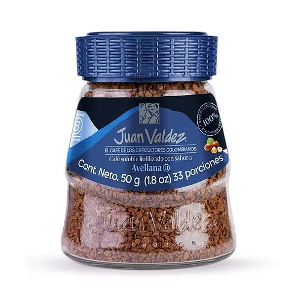 Cafe Juan Valdez Liofilizado Avellana
