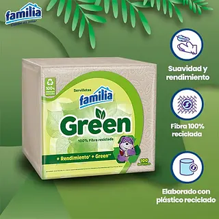 Servilleta Familia Green