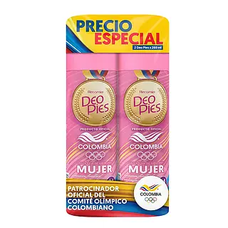 Desodorante De Pies Aerosol Deopies Mujer