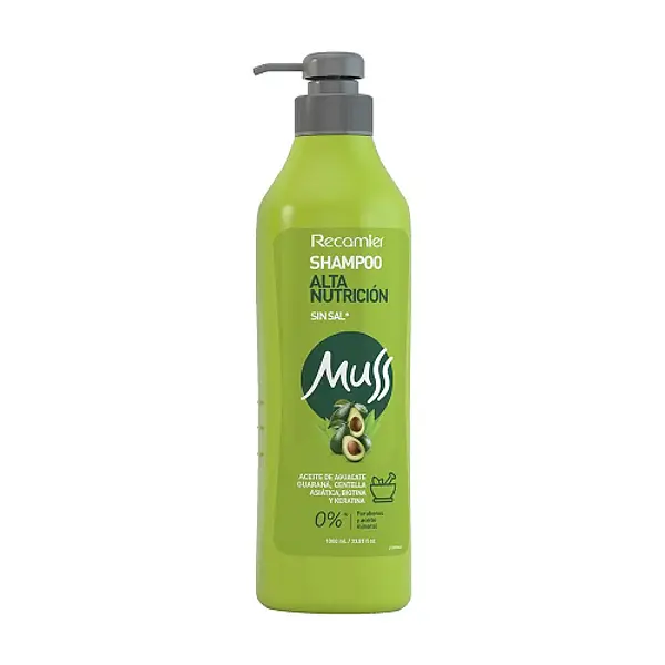 Shampoo Recamier Muss Alta Nutricion