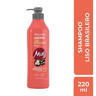 Shampoo Recamier Muss Liso Brasilero
