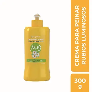 Crema De Peinar Recamier Muss Rubio Luminosos