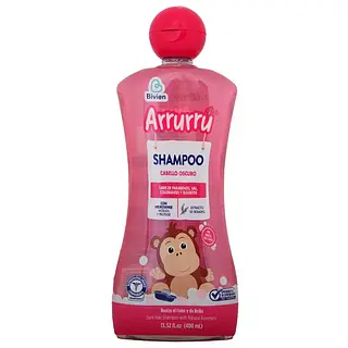 Shampoo Arrurru Naturals Cabello Oscuro