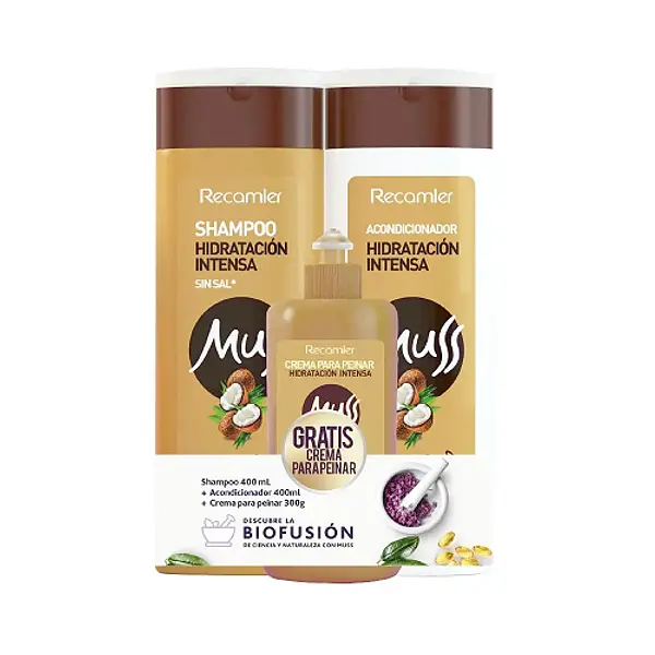 Shampoo + Acondicionador Recamier Muss Rubios Luminosos Grat