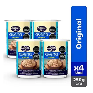 Avena Alpina Multipack Original X 4 Unidades