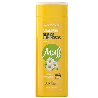 Shampoo Recamier Muss Rubio Luminoso