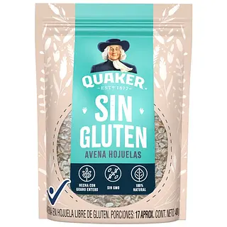Avena Quaquer Entera Sin Gluten Bolsa