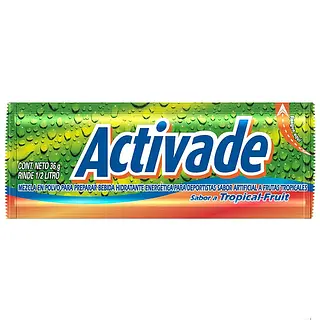 Bebida Hidratante En Polvo Activade Tropical Fruit