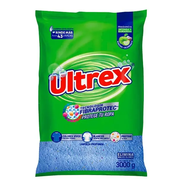 Detergente Ultrex Manzana