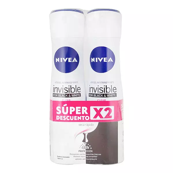 Desodorante Aerosol Nivea Black And White