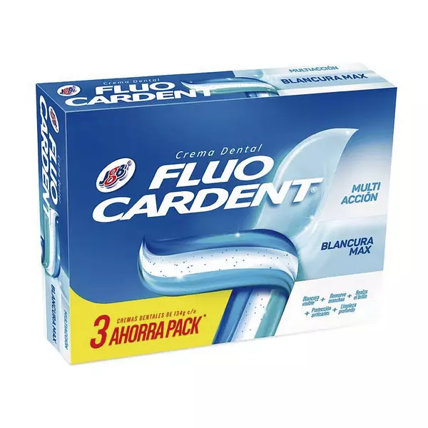 Crema Dental Multiaccion Blancura Fluocardent