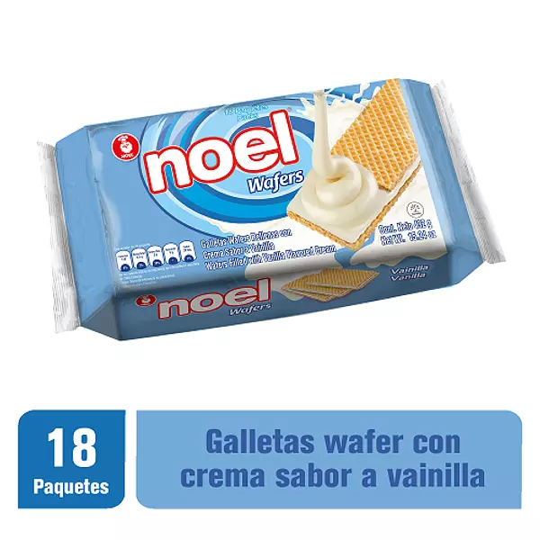 Galletas Noel Wafers Vainilla