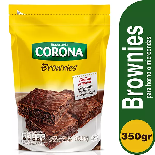 Mezcla Brownies Corona