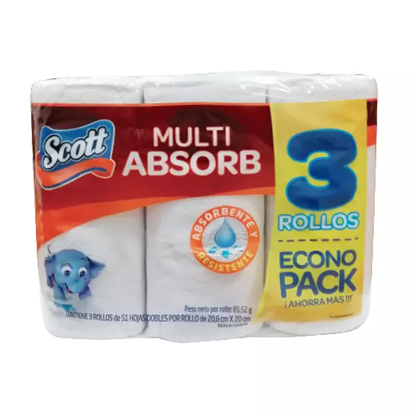 Toalla Cocina Scott Multiabsorbente