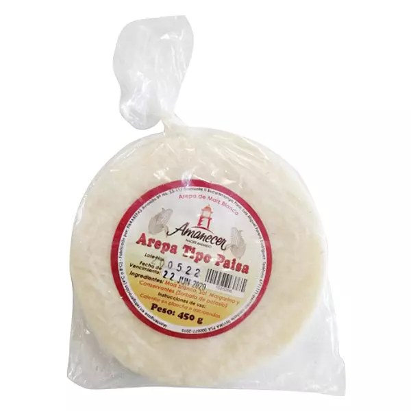 Arepa Maíz Paisa Amanecer