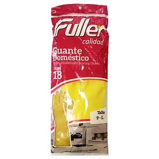 Guante Domestico Amarillo Talla 9 Fuller
