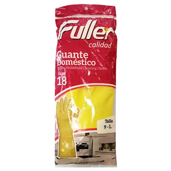 Guante Domestico Amarillo Talla 9 Fuller