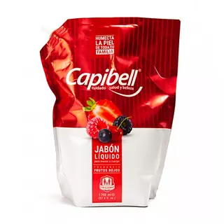 Jabón de Baño Liquido Capibell Frutos Rojos