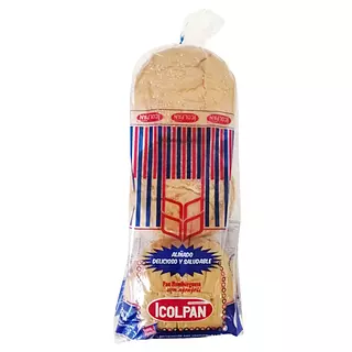 Pan Hamburguesa Icolpan