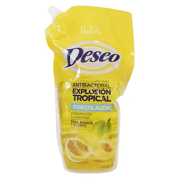 Jabón de Baño Liquido Deseo Antibacterial Tropical