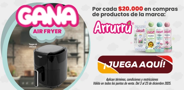 GANA AIR FRYER CON ARRURU
